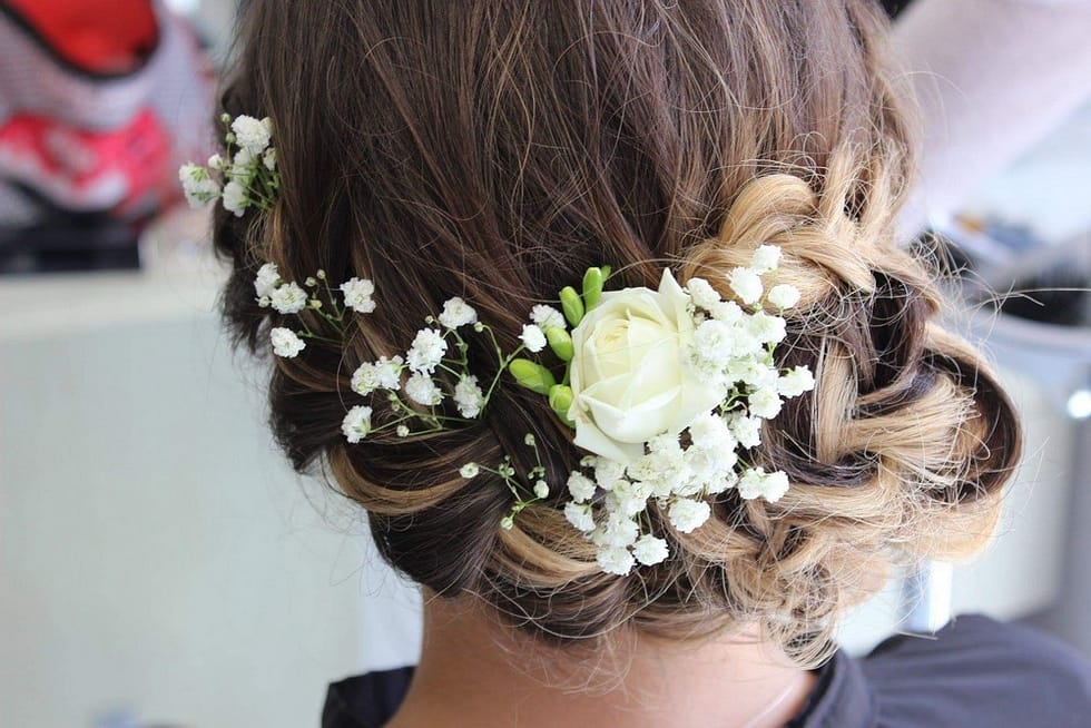 fleur chignon mayenne fleuriste